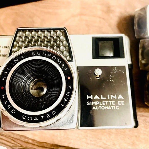 Halina Simplette EE Automatic Vintage Instamatic Camera Flash Bulbs Case - Picture 6 of 8